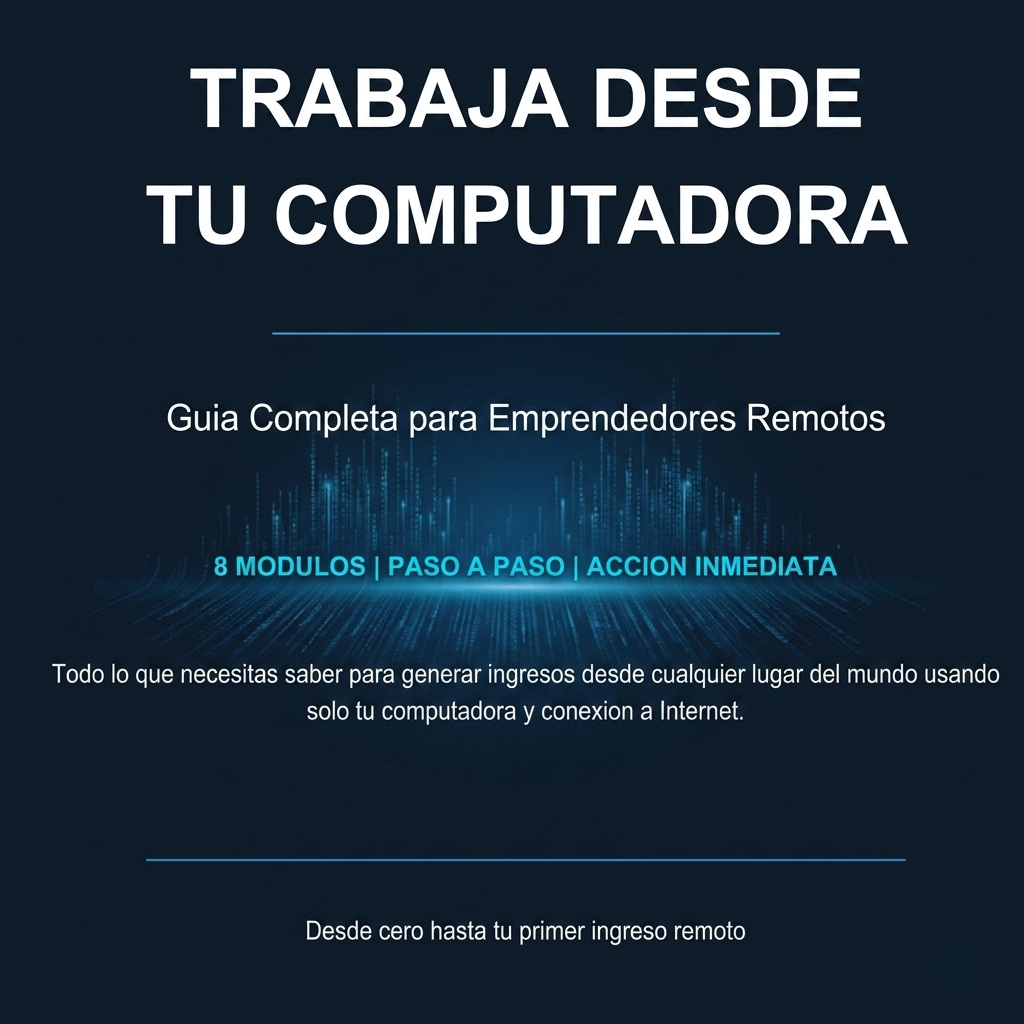 Trabaja Remoto y Gana Dinero Online — Guía Completa para Emprendedores